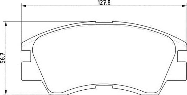 MAGNETI MARELLI Piduriklotsi komplekt,ketaspidur 363710200044